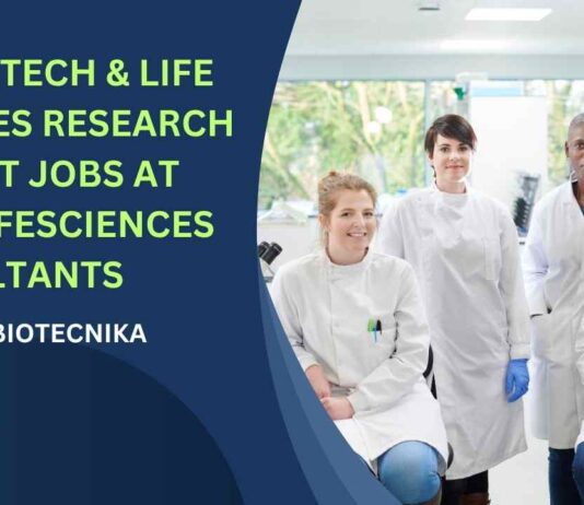 BSc Biotech & Life Sciences Jobs at LSC