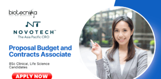 Contracts Associate Jobs at Novotech | BSc Life Science Candidates Apply Now  