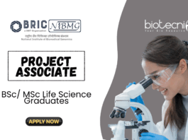 Project Associate Position at NIBMG - MSc Life Science Graduates Apply Online