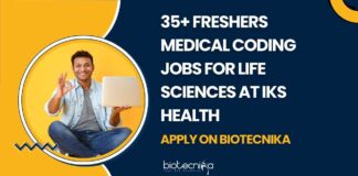 Freshers Medical Coding Job Openings at IKS Health
