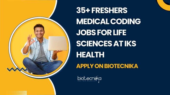 Freshers Medical Coding Job Openings at IKS Health