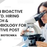 BSc Biotechnology Job Vacancies