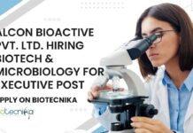 BSc Biotechnology Job Vacancies