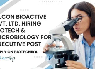 BSc Biotechnology Job Vacancies