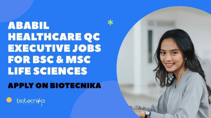 Life Sciences QC Job Vacancies at Ababil Healthcare