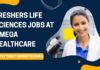 Fresher Life Science Job Roles