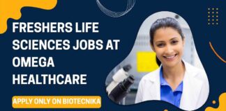 Fresher Life Science Job Roles