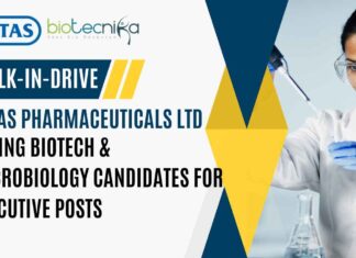 Biotech & Microbiology Jobs at Intas
