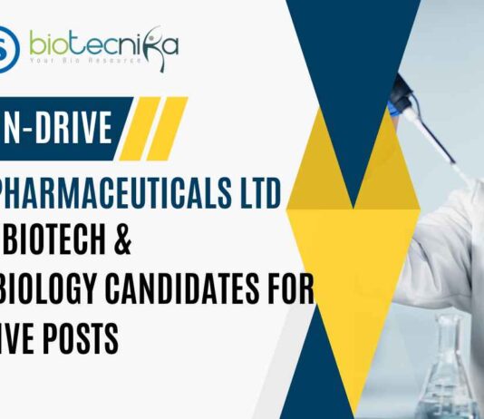Biotech & Microbiology Jobs at Intas