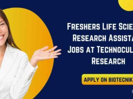 Freshers BSc & MSc Molecular Biology Jobs