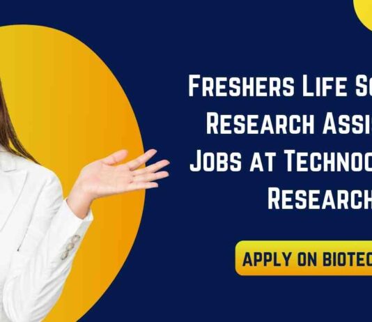 Freshers BSc & MSc Molecular Biology Jobs
