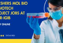 Freshers MSc Molecular Biology Job Vacancies at CSIR-IGIB