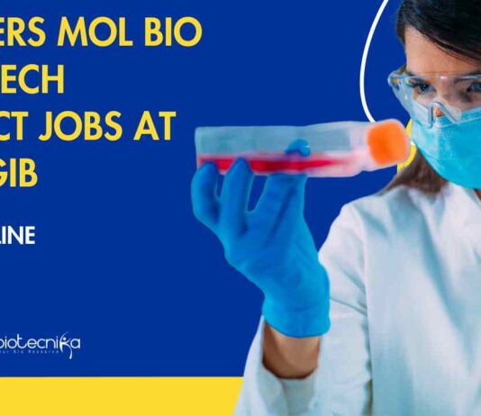 Freshers MSc Molecular Biology Job Vacancies at CSIR-IGIB
