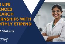 MSc Life Sciences Internships