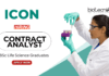 Contract Analyst Job at ICON BSc Life Science Graduates Apply Online