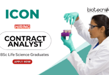 Contract Analyst Job at ICON BSc Life Science Graduates Apply Online