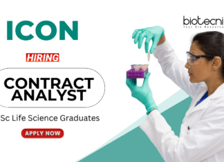 Contract Analyst Job at ICON BSc Life Science Graduates Apply Online