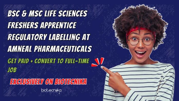 MSc Life Sciences Freshers Jobs at Amneal Pharmaceuticals