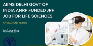 Life Sciences JRF Vacancies at AIIMS Delhi