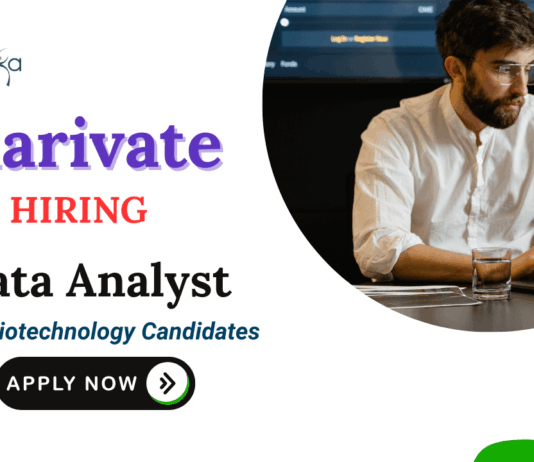 Data Analyst Jobs at Clarivate | MSc Biotechnology Candidates Apply Now