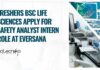 Freshers Life Sciences Internship at Eversana