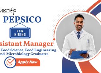 Food Science Jobs at PepsiCo | BSc Graduates Apply Now For The Assistant Manager Role