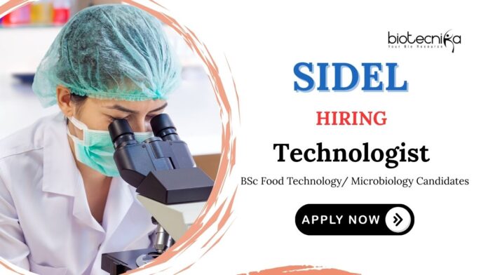 Food Technology Jobs at Sidel | Apply Now for the Technologist Position