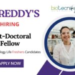 Freshers Biotechnology Jobs at Dr. Reddy's | Apply Now for Post-Doctoral Fellowship
