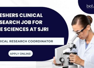 Freshers Life Sciences Jobs in Clinical Research at SJRI