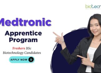 Freshers Jobs at Medtronic | BSc Biotech Graduates Apply Now for the Apprentice Program