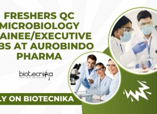 MSc Microbiology Freshers Jobs in QC