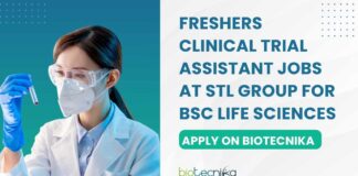 Freshers BSc Life Science Jobs at STL Group