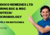 Biotech & Microbiology Job Openings