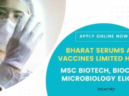 Microbiology MSc Job Openings at BSV