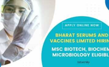 Microbiology MSc Job Openings at BSV