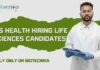 MSc & BSc Life Sciences Vacancies