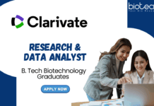 Hybrid Life Science Jobs at Clarivate - Apply Now for the Research & Data Analyst Role