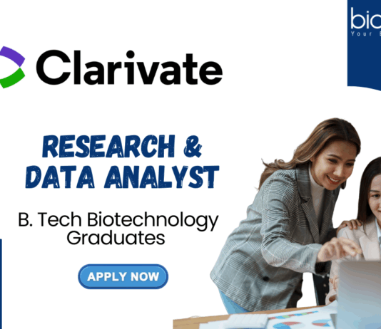 Hybrid Life Science Jobs at Clarivate - Apply Now for the Research & Data Analyst Role