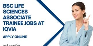 BSc Life Sciences Trainee Job Openings at IQVIA