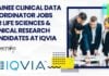 Trainee Clinical Data Job Openings at IQVIA