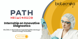 Internship for Biotechnology Graduates on Innovative Diagnostics - Apply Online
