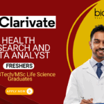 Jobs for Life Science Graduates - Apply Now for the Healthcare Research & Data Analyst Role at Clarivate (1)