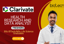 Jobs for Life Science Graduates - Apply Now for the Healthcare Research & Data Analyst Role at Clarivate (1)