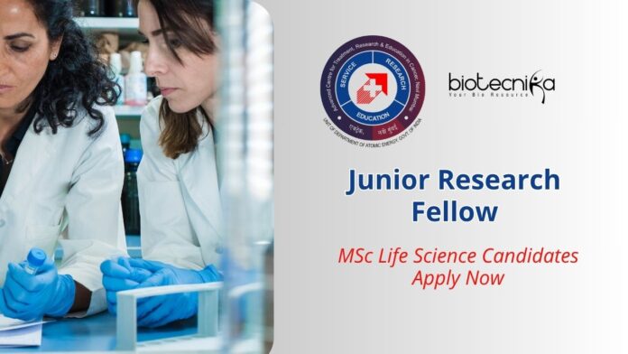 Junior Research Fellow Jobs at ACTREC | MSc Life Science Candidates Apply Now
