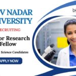 Junior Research Fellow Jobs at SNU | MSc Life Science Candidates Apply Now