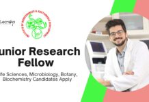 Junior Research Fellow at IBSD | MSc Biotechnology Candidates Apply Now
