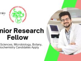Junior Research Fellow at IBSD | MSc Biotechnology Candidates Apply Now