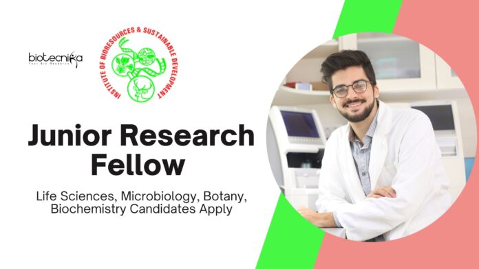 Junior Research Fellow at IBSD | MSc Biotechnology Candidates Apply Now