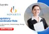 Latest BSc Life Science Jobs at Novartis | Apply Now for Regulatory Coordinator Role