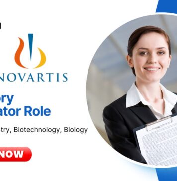 Latest BSc Life Science Jobs at Novartis | Apply Now for Regulatory Coordinator Role